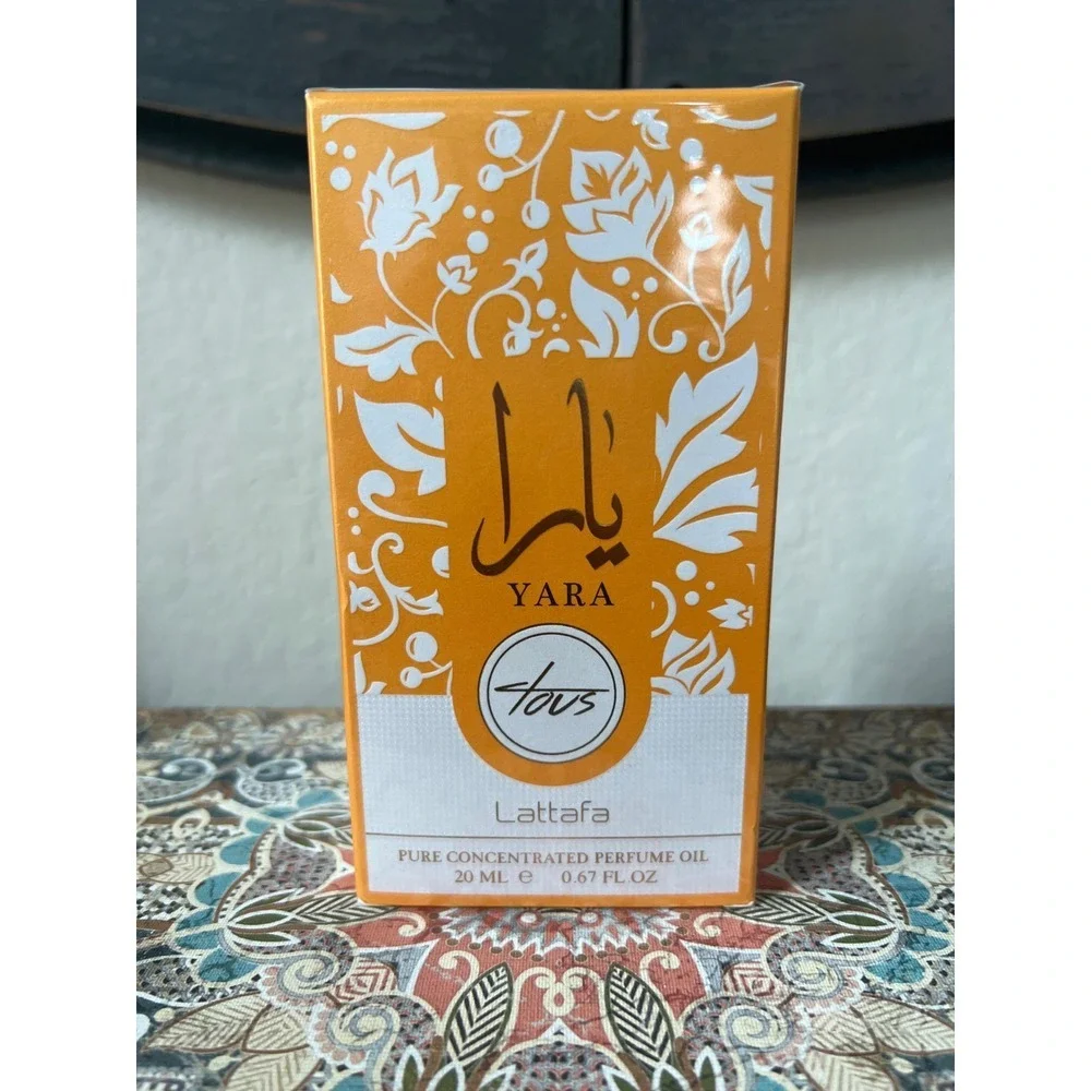 Lattafa Yara Tous Pure Concentrated Oil 20ml 0.67 fl oz Orange Box